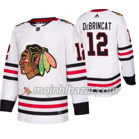 Dresovi Chicago Blackhawks Alex DeBrincat 12 Adidas 2019-2020 Bijela Authentic - Muške Dresovi Chicago Blackhawks Alex DeBrincat 12 Adidas 2019-2020 Bijela Authentic - Muške
